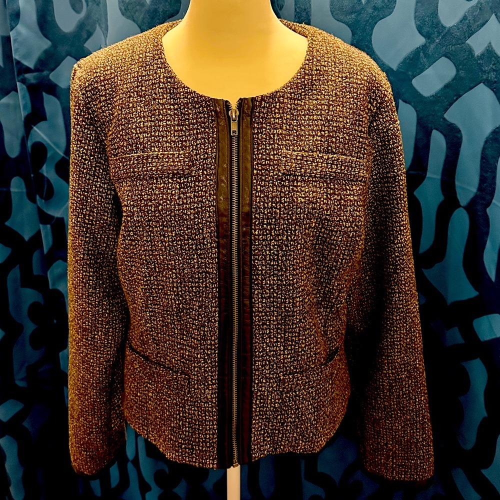 Brown Tweed Blazer